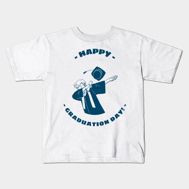 Happy Graduation Day ! Kids T-Shirt by ForEngineer